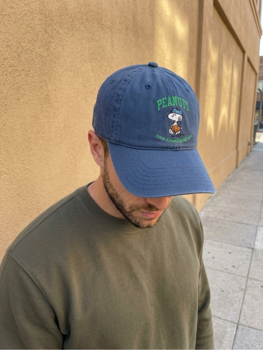 🆕SNOOPY “GOOD GRIEF” BASEBALL HAT/UNISEX